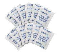 Weriirew Packs de Gel de silice de qualité Alimentaire Déshydratants, 2 grammes [100 Paquets] Sachets de Stockage des Aliments Sacs absorbants d'humidité pour céréales, Nouilles, Riz, pâtes, café