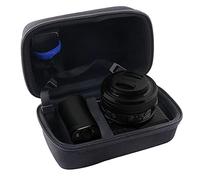 WERJIA Étui de Transport Rigide Compatible avec Appareil Photo numérique sans Miroir Sony Alpha ZV-E10/ZV-E10L, Compatible avec Objectif 16-50 mm, Noir