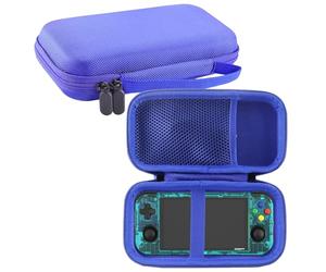 WERJIA Étui de transport rigide compatible avec console de jeu rétro Pocket 4/4pro/Pocket 3/3 Plus (pour Retroid Pocket 3 bleu)
