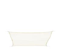 Voile D'ombrage Rectangulaire 3 X 4 M - Curacao - Blanc Blanc