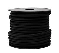 WERKA PRO - 10951 - Tendeur élastique - Stabilisé aux UV - Gainage nylon tressé - Ø 8 mm x 20 m - Noir