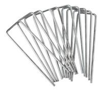 WERKA PRO - 11166 - Agrafes Gavanisées - 15 x 4 cm - 10 Pièces