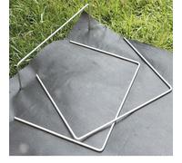 WERKA PRO Agrafes 15 x 20cm métalliques galva 10 pcs