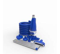 WERKA PRO Aspirateur Préfiltre Complet Piscine - Perche 140 cm 4 Sections - Tuyau 5 m Ø 32 mm - Compatible Tous Fonds - pour