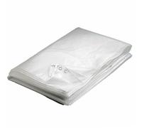 WERKA PRO Bâche 160 g/m² Polyéthylène Armé Ø2 2 x 3 m Transparente | Robuste, durable, anti-UV, usage jardin et extérieur, bricolage, œillets métalliques tous les mètres, multifonctions