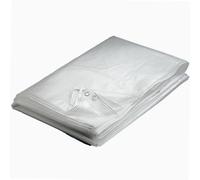 WERKA PRO Bâche 160 g/m² Polyéthylène Armé Ø4 4 x 8 m Transparente | Aluminium, robuste, durable, anti-UV, usage jardin et terrasse, bricolage, garage, découpable, multifonctions