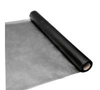 WERKA PRO Bâche 300µ Multiusage Polyéthylène LDPE Recyclable 1 x 10m Noire | Polyvalent, étanche, robuste, durable, anti-UV, usage jardin et extérieur, intérieur, pour jardin et chantier, taille 1 x 10m