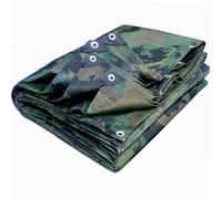 WERKA PRO Bâche Camouflage 130g/m² Multiusage - Imperméable et Imputrescible - Couleur Camouflage - pour Jardin et Protection