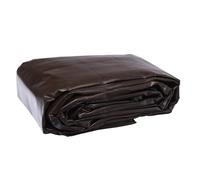 WERKA PRO Bâche Professionnelle Ultra Résistante 350g/m², idéale pour Jardinage et Construction, avec illets en Aluminium Tous Les 50 cm, Protection Anti-UV, Dimensions 5 x 8 m, Couleur Marron.