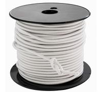 WERKA PRO Bobine Tendeur Blanc - Ø 4mm x 50m - Polypropylène Résistant pour Accessoires Bâches - Sécurisation et Arrimage Obj