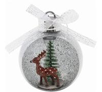 WERKA PRO Boule à Neige de Renne Lumineuse