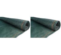 WERKA PRO, Brise Vue en Polyéthylène 150g/m², Résistant et Léger, Protection Optimale Contre Les Regards Indiscrets, Installation Facile, Vert, 1,80 x 10 m (Lot de 2)