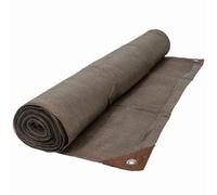 WERKA PRO Brise Vue Taupe 220g/m2 1,20 x 10m | Aluminium, traité anti-UV, durable, usage jardin et terrasse, balcon, extérieur, protection visuelle