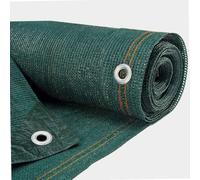 WERKA PRO Brise-vue résistant Polyéthylène 300 g/m² Vert Œillets aluminium 1,20 x 10 m