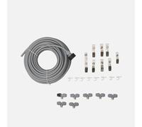 WERKA PRO Brumisateur de terrasse 10 m 7 Buses Laiton