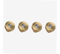 WERKA PRO Buse Laiton pour Brumisateur - Lot de 4 Pièces - Laiton Haute Qualité Anti-Rouille Durable - Système de Refroidisse