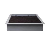 WERKA PRO Carré Potager en Bois 115x115cm