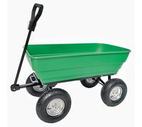 WERKA PRO Chariot remorque de Jardin 125 litres