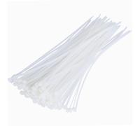WERKA PRO Collier Rapide Accessoire Polyvalent Lot de 100 Ø 100 Blanc | Usage bricolage, lot de 100 colliers autobloquants, ø 100 x 2,5 mm, accessoire polyvalent pour bricolage, usage polyvalent