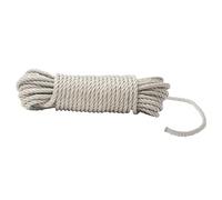 WERKA PRO Corde en polypropylène beige de 25 mètres, diamètre de 12 mm, idéale pour le jardinage, les sports nautiques et les projets de bricolage, résistante à l'humidité.