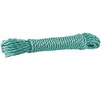 WERKA PRO, Corde en polypropylène haute résistance de 8 mm x 25 m, idéale pour le jardinage, l'atelier et la maison, résiste à l'usure et aux intempéries, couleur verte, Vert