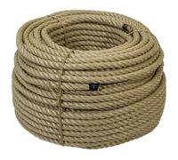 WERKA PRO Corde Polypropylène Ø18mm x 100m - Résistance 4510kg - Traitement Anti-UV - 4 Torons - Usage Arrimage Fixation Bricolage - Polyvalente et Durable - Code EAN 3700723406017