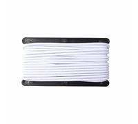 WERKA PRO Cordon élastique Blanc 10 m 1 mm