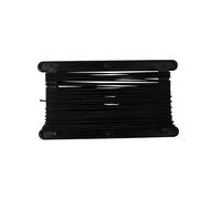 WERKA PRO Cordon Élastique pour Couture et Loisirs Ø1 mm x 10 m Noir | Caoutchouc, polyester, polyvalent, durable, élasticité et résistance supérieures, usage textile varié
