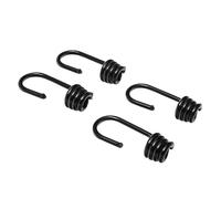 WERKA PRO Crochets Acier plastifié Lot de 4pcs pour tendeur 8 à 9 mm