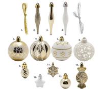 WERKA PRO Décoration de Sapin 73 pcs Champagne