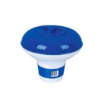 WERKA PRO Diffuseur de Chlore Réglable pour Galets de 250g - Ø 230 mm - Capacité 1 à 5 Galets - Couleur Bleu - Durable et Fac