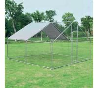 WERKA PRO Enclos poulailler grillagé 9m² (3x3x2m)