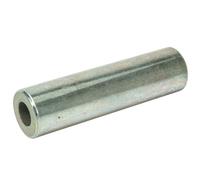 WERKA PRO, Entretoise en métal polyvalente pour axes de roues de brouettes et chariots, diamètre extérieur 20 mm, diamètre intérieur 10 mm, longueur 74 mm, couleur gris métallisé.