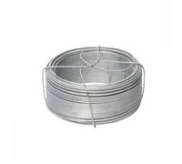 WERKA PRO Fil de Fer Galvanisé Bobine 50 m avec Support Ø1,5 mm Polyvalent | Acier galvanisé, usage extérieur et intérieur, bricolage, résistant à la corrosion, polyvalent et pratique