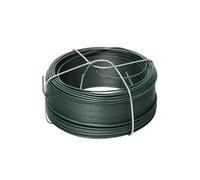 WERKA PRO Fil de Fer plastifié Vert avec Support 50m ø 1,2 mm