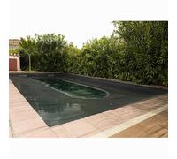 Werkapro Filet de protection pour piscine 100 g/m² 4 x 7 m Gris