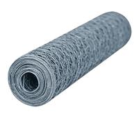 WERKA PRO Grillage galvanisé Mailles hexagonales de 25 mm 1 x 10m