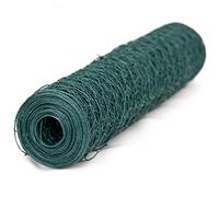 WERKA PRO Grillage plastifié Mailles hexagonales de 13mm 0,5 x 2,5m