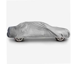 WERKA PRO Housse de Protection Doublée pour Voiture 406 x 165 x 119 cm | Polypropylène, coton, ergonomique, sécurisé, anti-UV, usage extérieur et intérieur, véhicule, taille s 406 x 165 x 119 cm