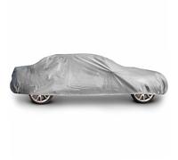 WERKA PRO Housse de Protection Doublée pour Voiture 432 x 165 x 119 cm | Polypropylène, coton, installation facile, ergonomique, étanche, sécurisé, anti-UV, usage extérieur et intérieur, véhicule