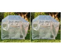 WERKA PRO Housse pour Barbecue et plancha 90x70x70cm (Lot de 2)