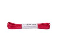 WERKA PRO Lacet Plat 5mm en Polyester recyclé Rouge 120 cm