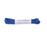 WERKA PRO Lacet Rond Bleu 100% Coton Bio 120 cm