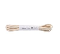 WERKA PRO Lacet Rond en Coton Bio 2,4 mm 90 cm