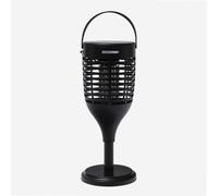 WERKA PRO Lampe Solaire Anti Moustiques - Autonome - Polymère ABS - Ø12,8 cm - Recharge Solaire ou USB Type-C - Surface de 20