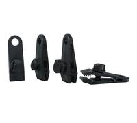 WERKA PRO Lot de 4 Oeillets à Pince pour bâche