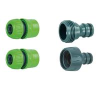 WERKA PRO Lot de 4 raccords automatiques 15mm
