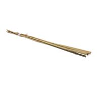 WERKA PRO Lot de 6 Tuteurs en Bambou Support Plantes Grimpantes 120 cm Ø 12 | Écologique, durable, usage jardin et extérieur, intérieur, H 120 cm ø 12-14 mm, accessoire jardinage polyvalent