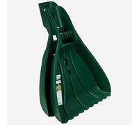 WERKA PRO Lot de Deux ramasses Feuilles à Main avec poignées | PVC, usage jardin et extérieur, poignées ergonomiques, taille 34,5 x 50 cm, feuilles mortes et mauvaises herbes