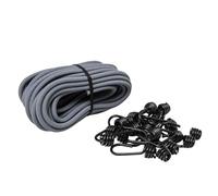 WERKA PRO Lot de Rouleau tendeur 10 m, Ø 8 mm avec 20 Crochets